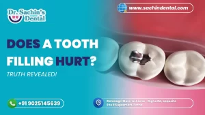 Does a tooth filling hurt